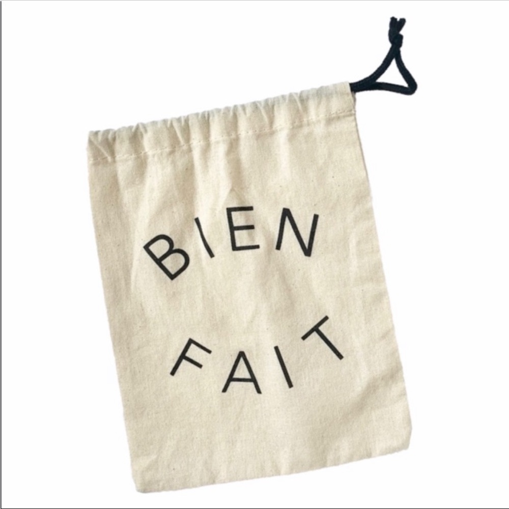 Bien Fait Canvas Drawstring Bag